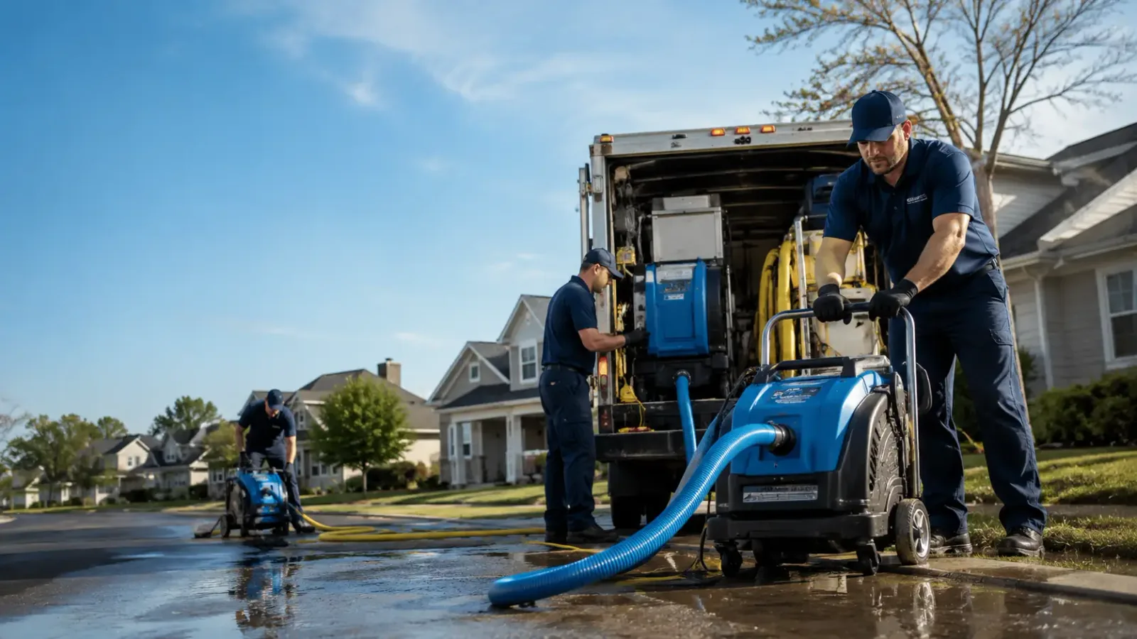Flood Damage Cleanup in Harbert, MI